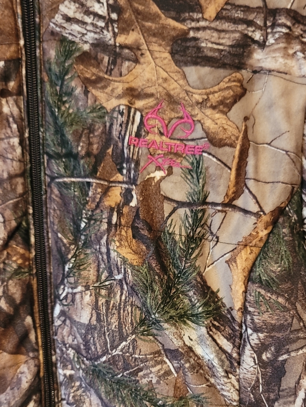 Realtree Camo Ski Jacket with Pink Logo